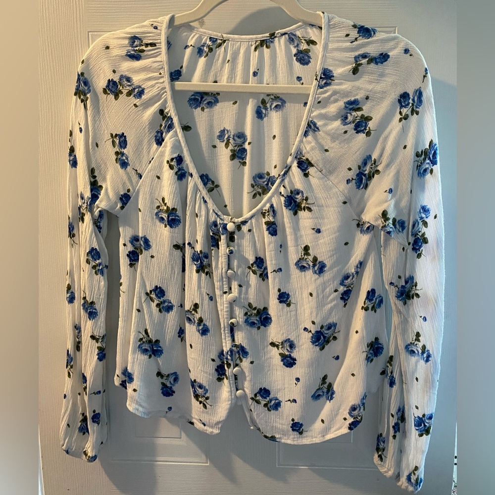Floral long sleeve